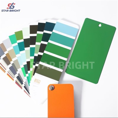 Lapisan Serbuk Abu-abu RAL Aluminium Mengkilap Tinggi